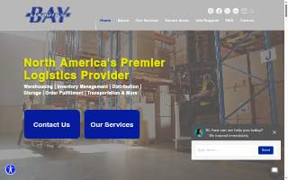 Bay Logistics website