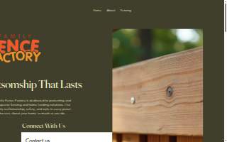 Family Fence Factory website