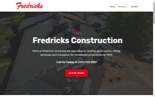 Fredricks Construction Co Inc. website