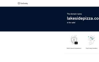 Lakeside Pizza Company website