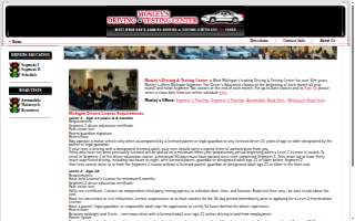 Mosleys Driving & Testing Center of Norton Shores website
