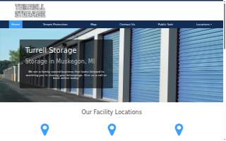 Turrell Storage website
