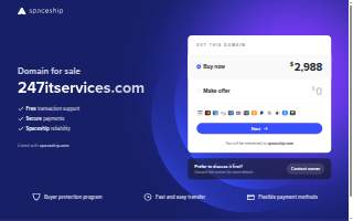 24/7 IT Services Wixom website