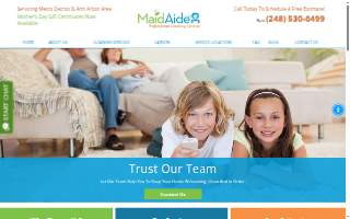 Maid Aide website