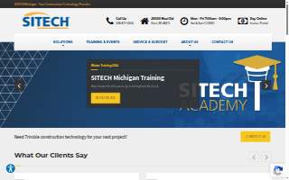 SITECH Michigan website