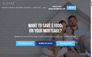 Clear2 Mortgage website
