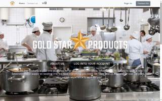 Gold Star Products website
