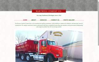 Hartwell Cement Co website