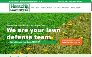 Hersch's Lawn Spray website