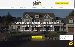 Home & Door Products website