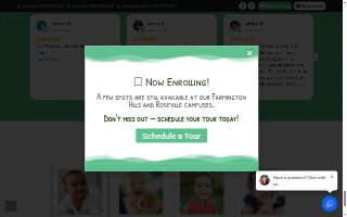 Joyful Tots Childcare and Learning Center website