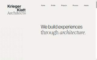 Krieger Klatt Architects of Oak Park website