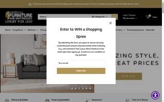 Luxury Home Furniture of Oak Park website