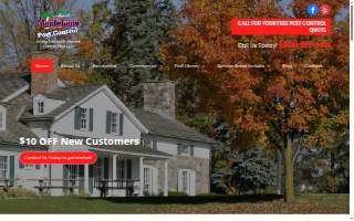 Maple Lane Pest Control of Oak Park website