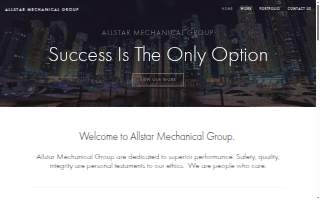 All Star Mechanical website