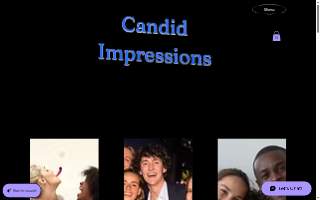 Candid Impressions website