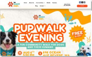 Doggy DayCare Grooming and Boarding website
