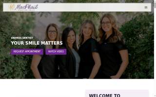 MacPhail Signature Smiles website