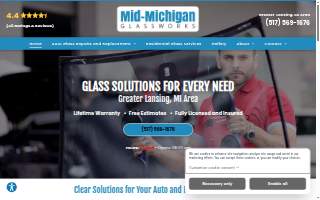 Mid-Michigan Glass Works of Okemos website