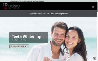 Adiska Family Dental website