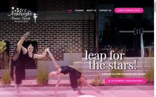 Ashleigh's Dance Shack website