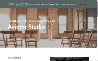 Aviator Studio website