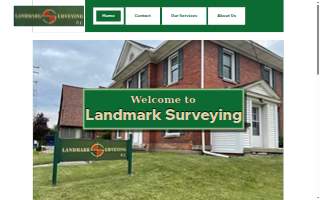 Landmark Surveying PC website