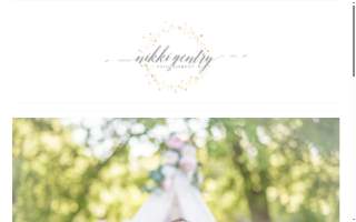 Nikki Gentry Photography website
