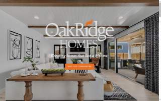 Oak Ridge Homes website