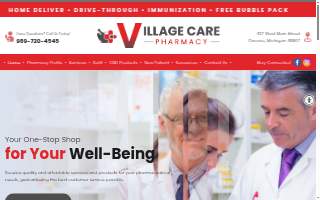 Village Care Pharmacy website