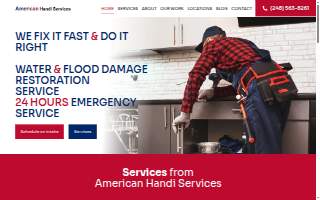 American Handi Services website