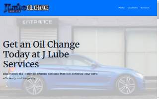 J Lube Services Oil Change website