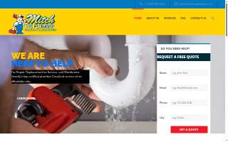 Mitch the Plumber of Plymouth website