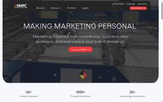 NWPC Marketing Solutions website