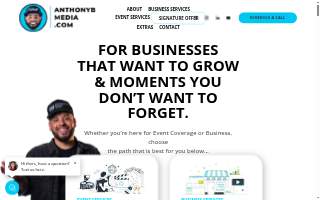 Anthony B Media website