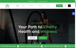 Aryze Well website