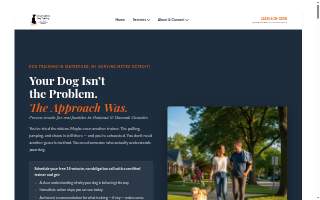 Clever Canine Dog Training website