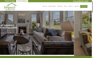 Impact Home Staging Experts of Birmingham website