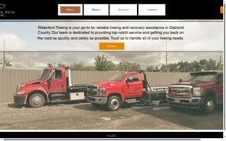 Waterford Towing of Pontiac website