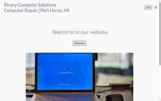 Binary Computer Solutions website
