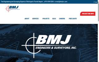 BMJ Engineers & Surveyors website