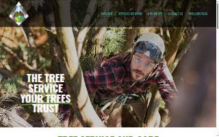 Canopy Climber Tree Care website