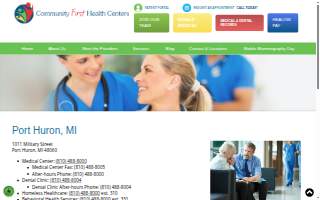 Community First Health Centers website