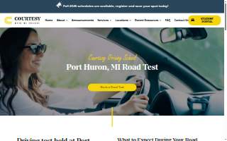 Courtesy Driving School of Port Huron website