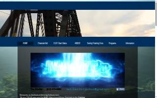 Dedicated Driving School website