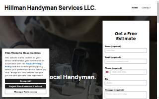 Hillman Handyman Services LLC. website