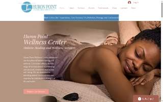 Huron Point Wellness website
