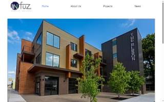 Infuz Architects website