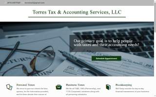 Torres Tax & Accounting Services, LLC website