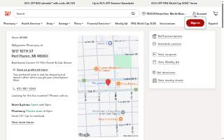 Walgreens Pharmacy of Port Huron website
